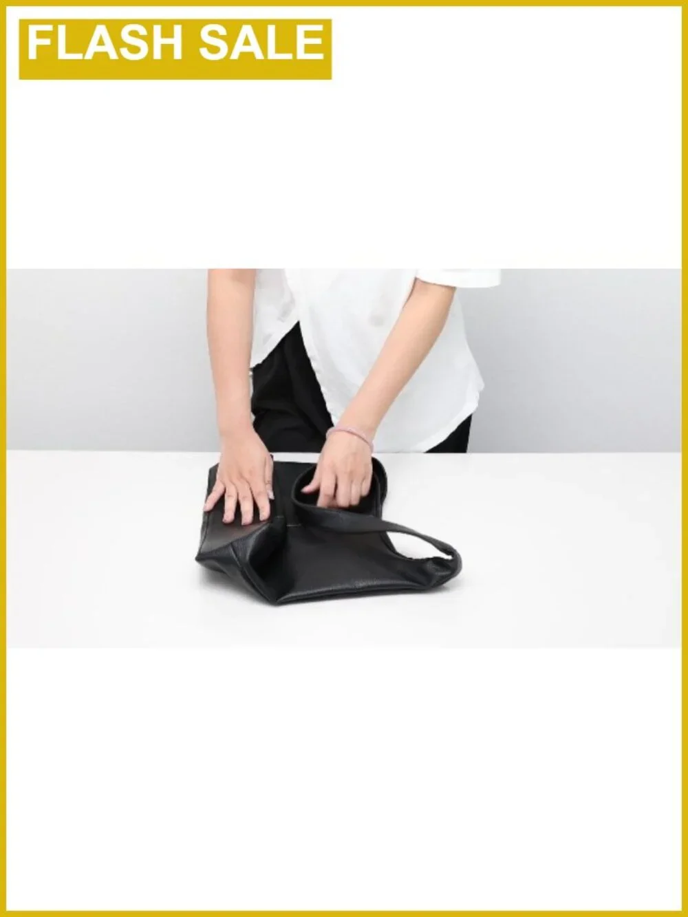 Slouchy Hobo Bag Women PU Leather Shoulder Tote Purse Work Travel